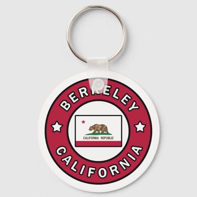 Porte-clés Berkeley Californie (Recto)