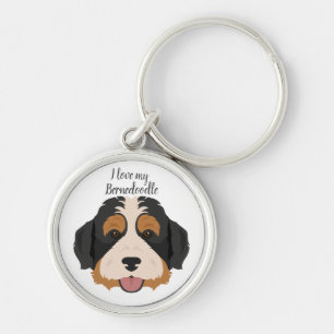 Porte-clés Bernese Mountain dog Mélange de canicules