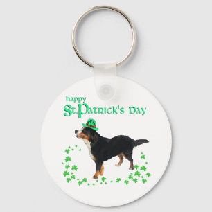 Porte-clés Bernese Mountain Dog Saint-Patrick