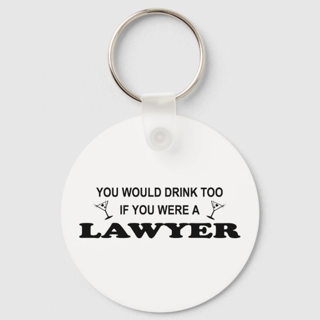 Porte-clés Besoin d'un verre - Avocat (Recto)