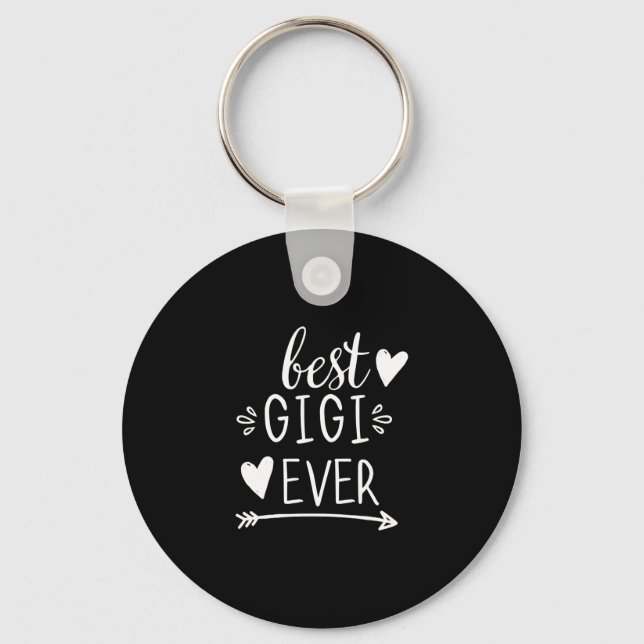 Porte-clés Best Gigi Ever Grandmother Venin Grandma Gigi Long (Recto)