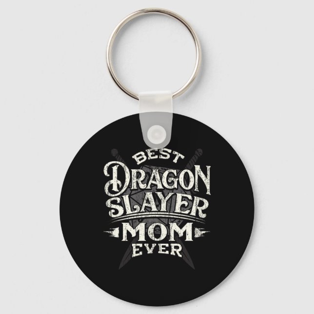 Porte-clés Best Mom Ever Funny Mother's Day Rpg Gamer Women  (Recto)