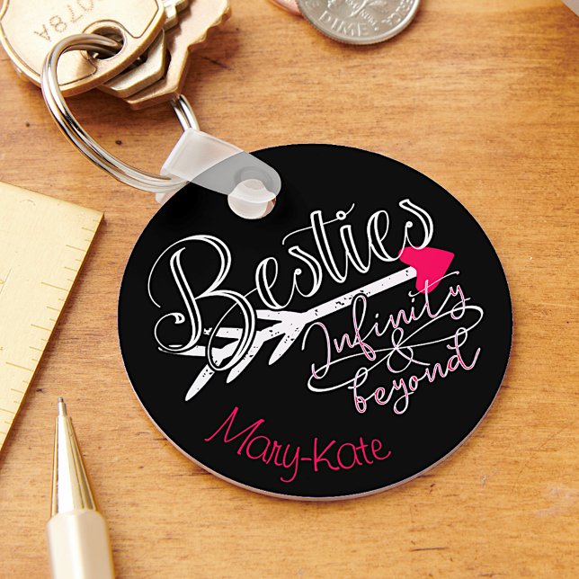 Porte-clés Besties BFF Infinité pour toujours meilleurs amis  (Créateur téléchargé)