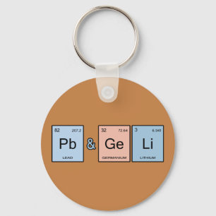 Porte-clés Beurre et gelée d'arachide