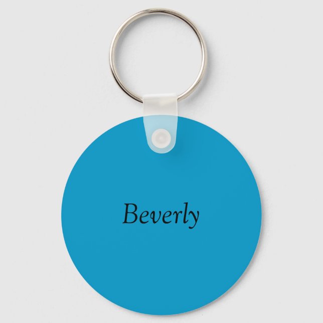 Porte-clés Beverly Porte - clé (Recto)