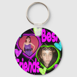 Porte-clés bffs, meilleur, amis