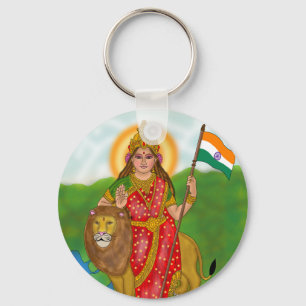 Porte-clés Bharat Mata