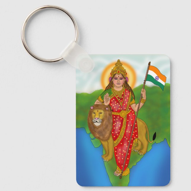 Porte-clés Bharat Mata Keychain (Recto)