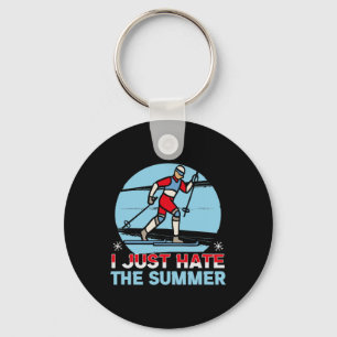 Porte-clés Biathlon Je Déteste Juste Le Skie D'Été