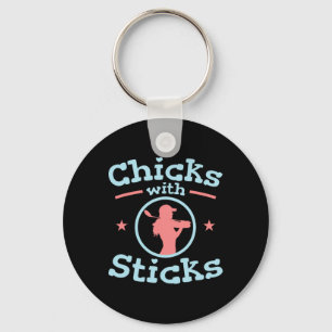 Porte-clés Bicks Avec Bâtons Golf Club Femmes