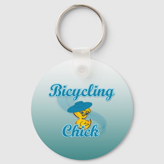 Porte-clés Bicyclage Chick #3 (Recto)