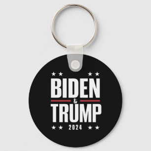 Porte-clés Biden Trump 2024 Élection Drôle Présidentiel VP