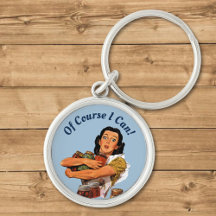 Bien Sûr Je Peux Porte - clé