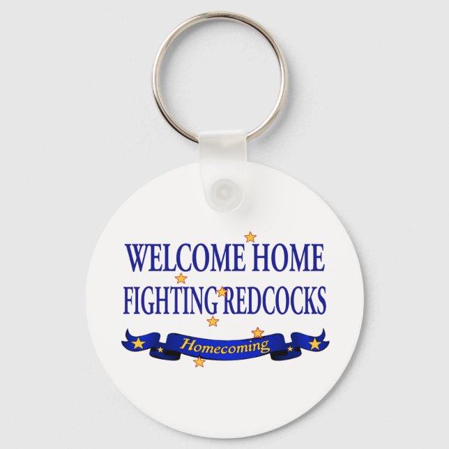 Porte-clés Bienvenue à la maison pour combattre les Redcocks (Recto)