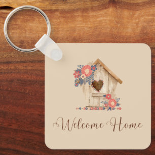 Porte-clés Bienvenue Accueil Realtor Félicitations