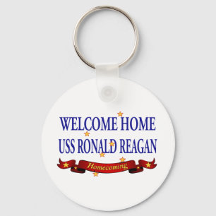 Porte-clés Bienvenue Accueil USS Ronald Reagan