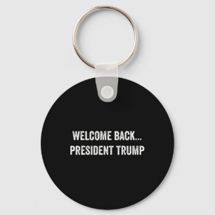 Porte-clés Bienvenue Byck... Président Trump Élection américa