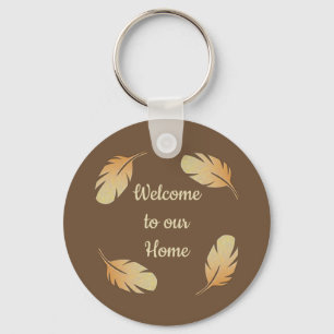 Porte-clés Bienvenue Guest Vacances Maison d'accès Clé