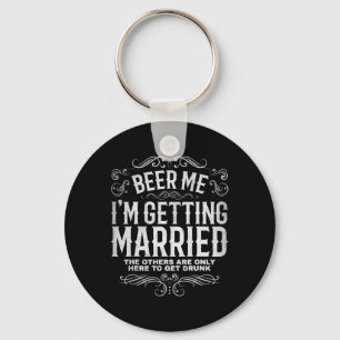 Porte-clés Bière à moi je me marie Enterrement de vie de garç