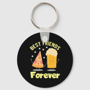 Porte-clés Bière Et Pizza
