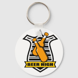 Porte-clés bière haute