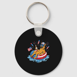 Porte-clés Bière rétro shepherd allemand usa 250e anniversair