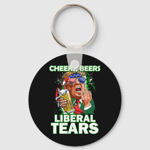 Porte-clés Bières Larmes libérales Trump Holding Bière Patric