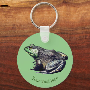 Porte-clés Big Old Bullfrog Animal Personnalisé