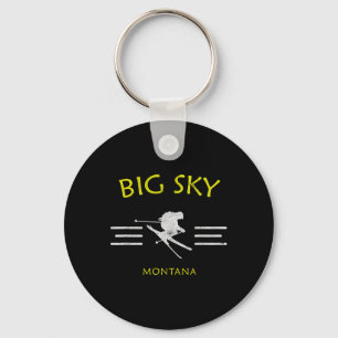 Porte-clés Big Sky Ski Montana Ski Tee
