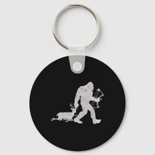 Porte-clés Bigfoot Bygs A Deer Big Foot Deer Bow Chasse
