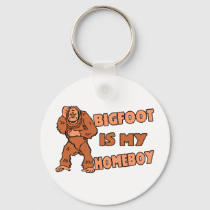 Porte-clés Bigfoot est mon Homeboy