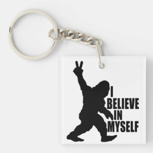 Porte-clés Bigfoot-Je crois en moi-même
