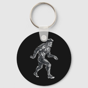 Porte-clés Bigfoot Pirate - Sasquatch Big Foot - Éffrayant Po