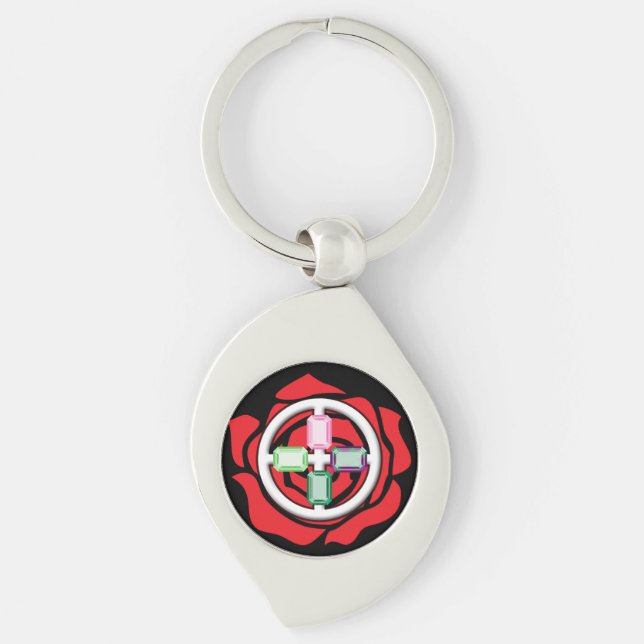 Porte-clés Bijoux du porte - clé de la terre (Devant)