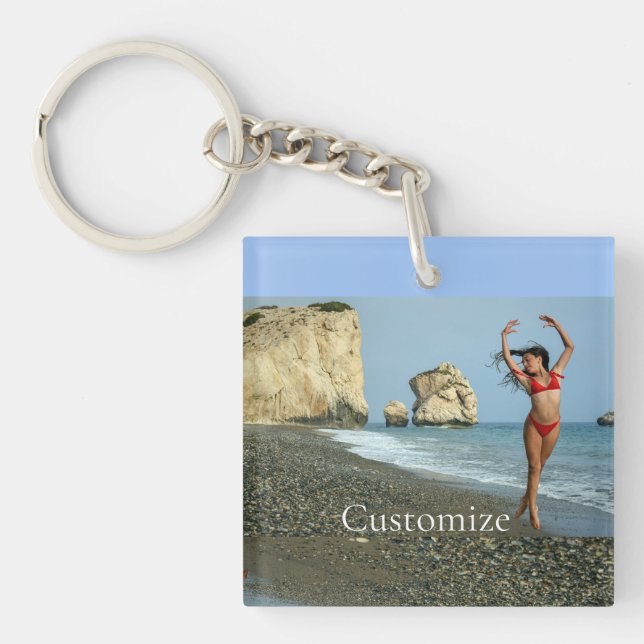 Porte-clés Bikini Model Dancing Thunder_Cove (Devant)