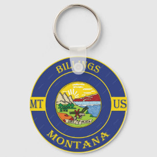 Porte-clés Billings Montana
