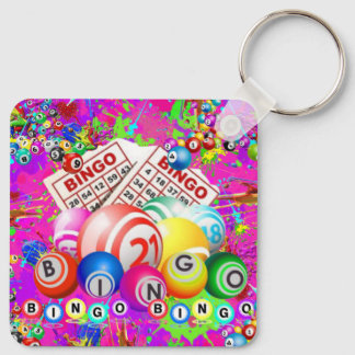 Porte-clés BINGO BINGO Conçu par CBDOilPrincess