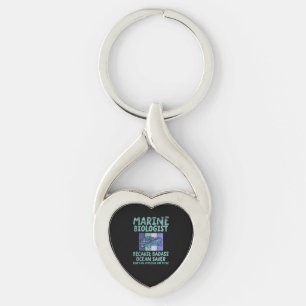 Porte-clés Biologiste marin Biologie marine