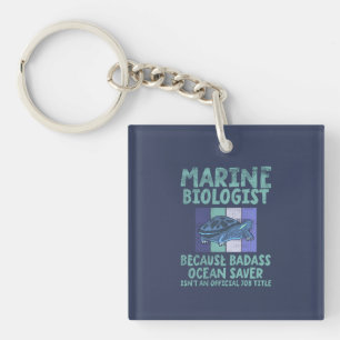 Porte-clés Biologiste marin Biologie marine