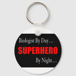 Porte-clés Biologiste superhero