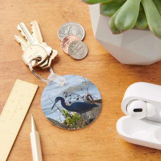 Porte-clés Bird by the Bay Little Blue Heron Safety Harbour