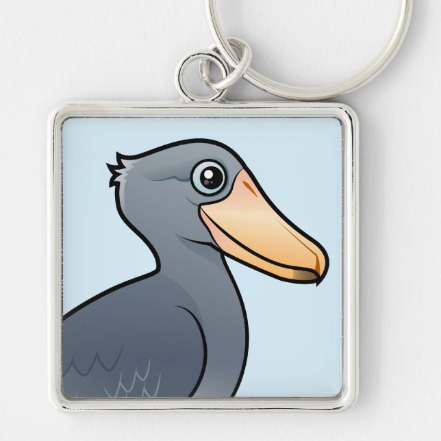 Porte-clés Birdorable Shoebill (Devant)