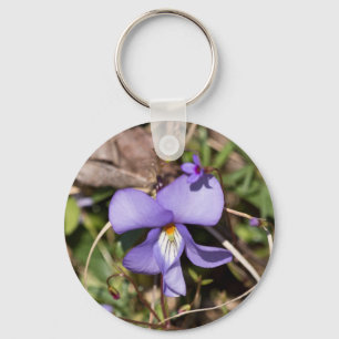 Porte-clés Birds-Foot Violet w/ Bluets