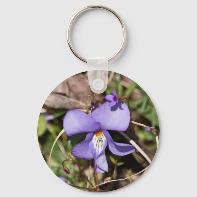 Porte-clés Birds-Foot Violet w/ Bluets (Recto)