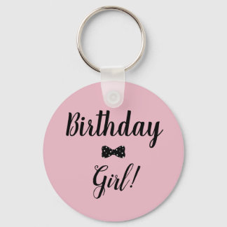 Porte-clés Birthday Girl Keychain