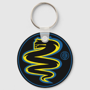 Porte-clés Biscione Nerazzurro, porte - clé (noir)