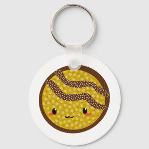 Porte-clés biscuit de chocolat