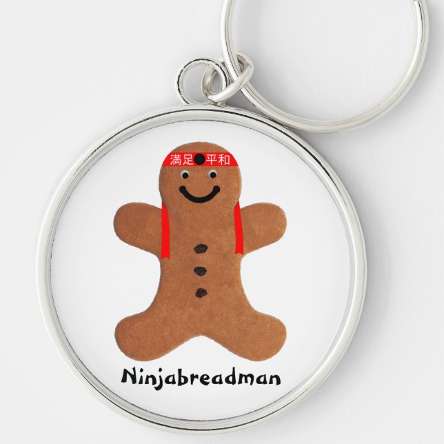 Porte-clés Biscuit Ninjabreadman (biscuit) (Devant)