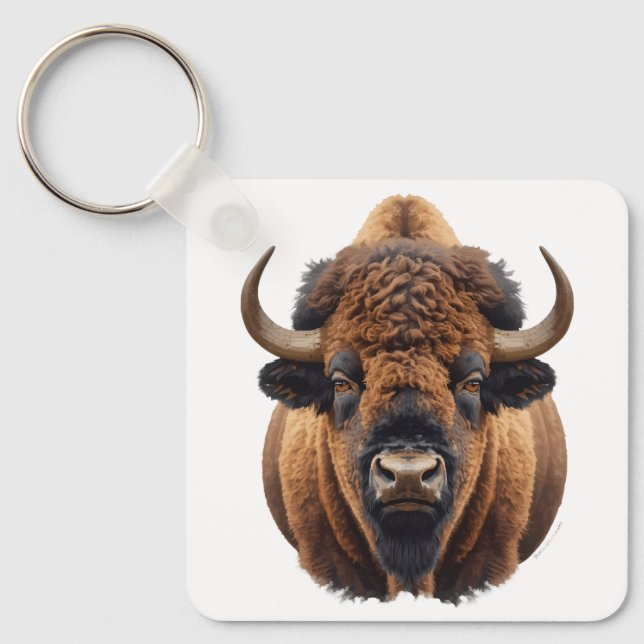 Porte-clés Bison / Buffalo (Recto)