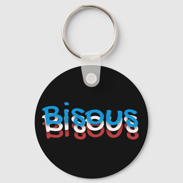 Porte-clés Bisous (baisers) (Recto)